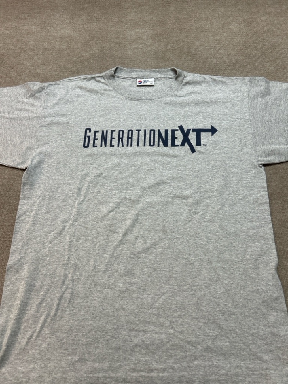 Vintage 90s Pepsi Generation Next T-Shirt Mens L/XL Single Stitch USA Promo Tee